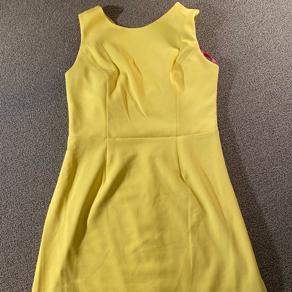 Betsey Johnson Women Yellow Dress Size 10 - Picture 1 of 3